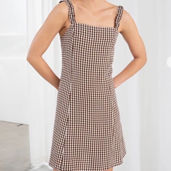 & Other Stories Dresses & Skirts - NWT & Other Stories Gingham Mini Dress